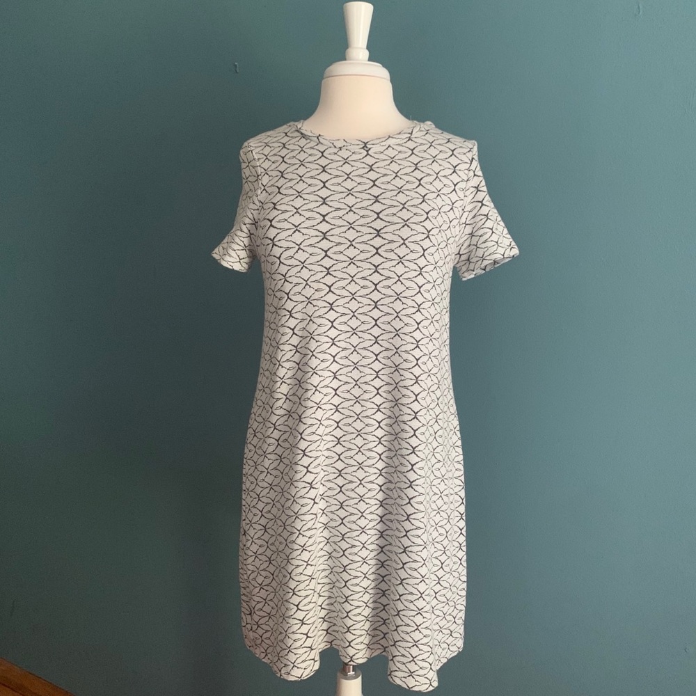 Zara print mini dress size M